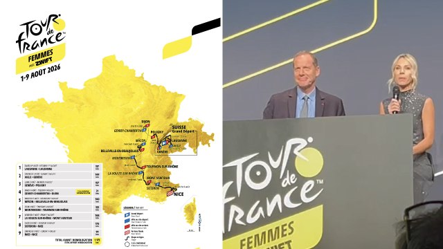 Tour de France Femmes 2026 - La présentation du parcours du Tour de France Femmes avec Zwift 2026