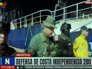 ZODI Anzoátegui activa el Ejercicio de Defensa de Costa Independencia 200