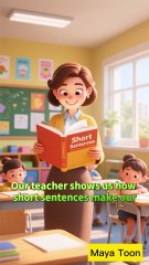 Writing Short Sentences — Fun English Learning for Kids  Practice Writing Skills