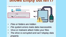 External Hard Drive Showing Empty? Here’s How to Fix It