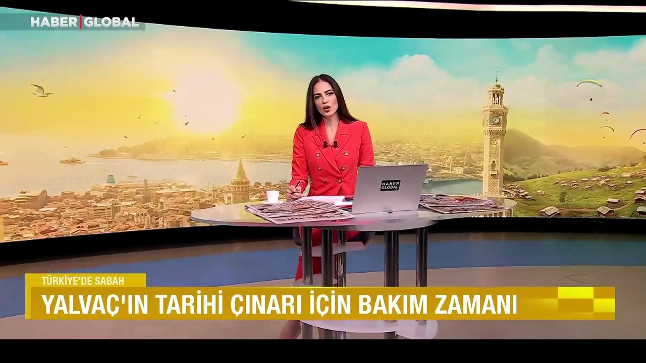 800 yıllık tarihi çınar bakıma alındı: Isparta'...