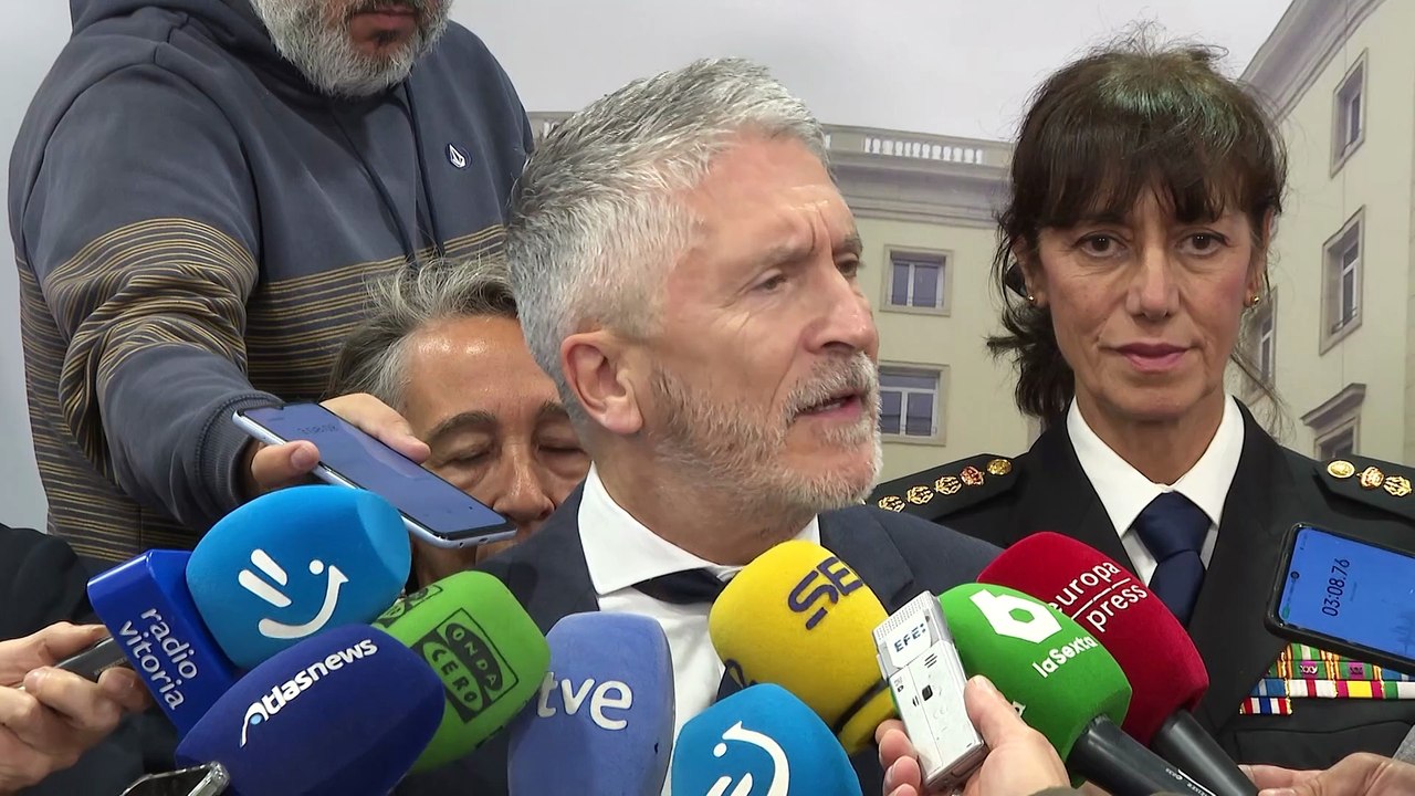 Marlaska, sobre el auto que apunta a Leire Díez: "Ningún tipo de preocupación"