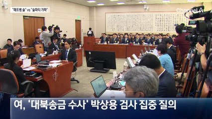 박상용 “술파티는 가짜 뉴스” vs 이화영 “페트병 술 마셨다”