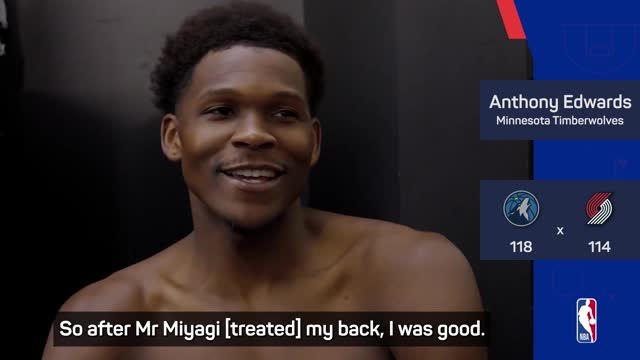 Edwards reveals he almost missed Timberwolves' season opener