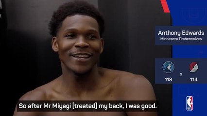 Edwards reveals he almost missed Timberwolves' season opener