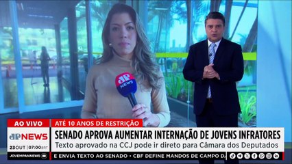 Senado aprova aumento no tempo de internação de menores infratores