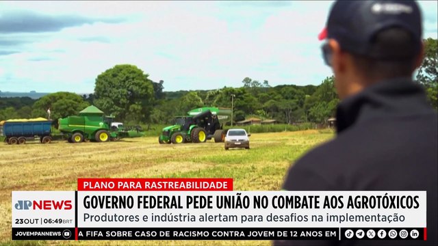 Governo pede união no combate aos agrotóxicos