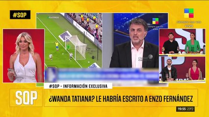 Valentina Cervantes enfrentó el rumor del supuesto mensaje de Wanda Nara a Enzo Fernández