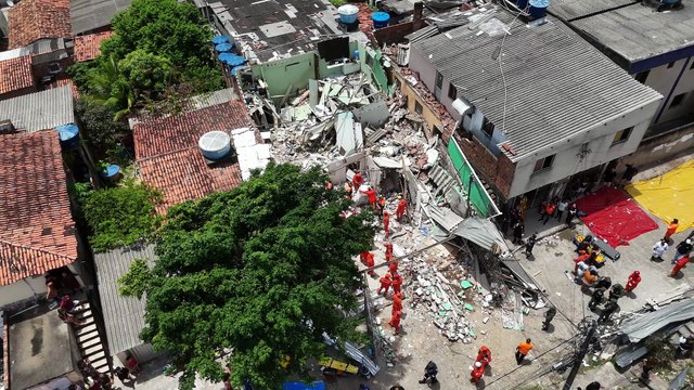 Tragédia em Olinda: Desabamento Provocado por Explosão deixa Mortos e Feridos no Bairro Ouro Preto
