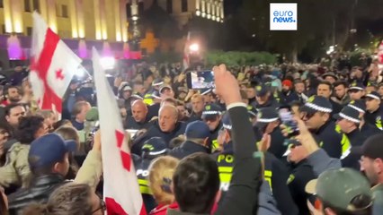 Manifestation de masse à Tbilissi en soutien des lauréats du prix Sakharov 2025