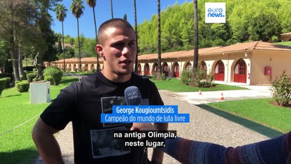 Primeiro campeão do mundo de luta livre grego: "Desejem-me saúde, o resto é comigo"