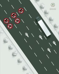 New traffic law in Sharjah: Dedicated lanes for bikes, lorries, buses from November 1