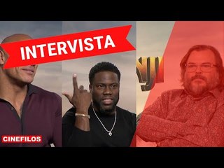 Jumanji: intervista a Dwayne Johnson, Kevin Hart, Karen Gillan e Jack Black