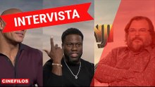Jumanji: intervista a Dwayne Johnson, Kevin Hart, Karen Gillan e Jack Black