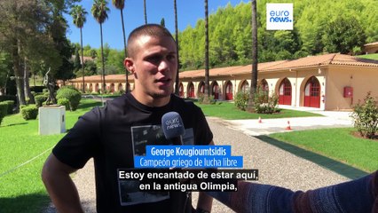 George Kouyoumtsidis, el primer campeón mundial griego de lucha libre, apunta a Los Ángeles 2028