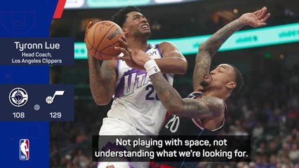 Clippers mindset 'wasn't right' in Jazz defeat – Lue
