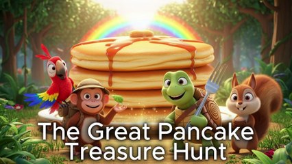 The Great Pancake Treasure Hunt 🥞🐵 | Fun Jungle Adventure Story for the Whole Family