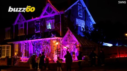 This Couple Is Obsessed With Halloween and Their House is Proof!