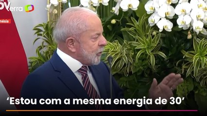 Lula ganha festa antecipada de 80 anos na Indonésia e confirma que vai disputar quarto mandato