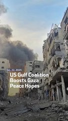 US & Gulf Coalition Boosts Gaza Peace Hopes