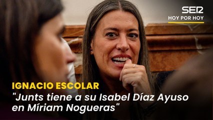 "Tienen a su Isabel Díaz Ayuso en Míriam Nogueras": Escolar, sobre la radicalización de Junts