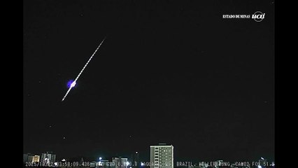 Incrível Meteoro Fireball Orionídeas Ilumina o Céu na Madrugada de 22/10 ✨