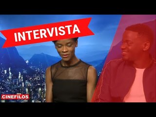 Black Panther: intervista a Letitia Wright e Daniel Kaluuya
