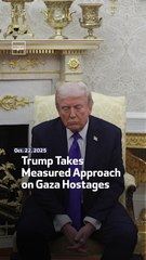 Trump Takes Measured Approach on Gaza Hostages