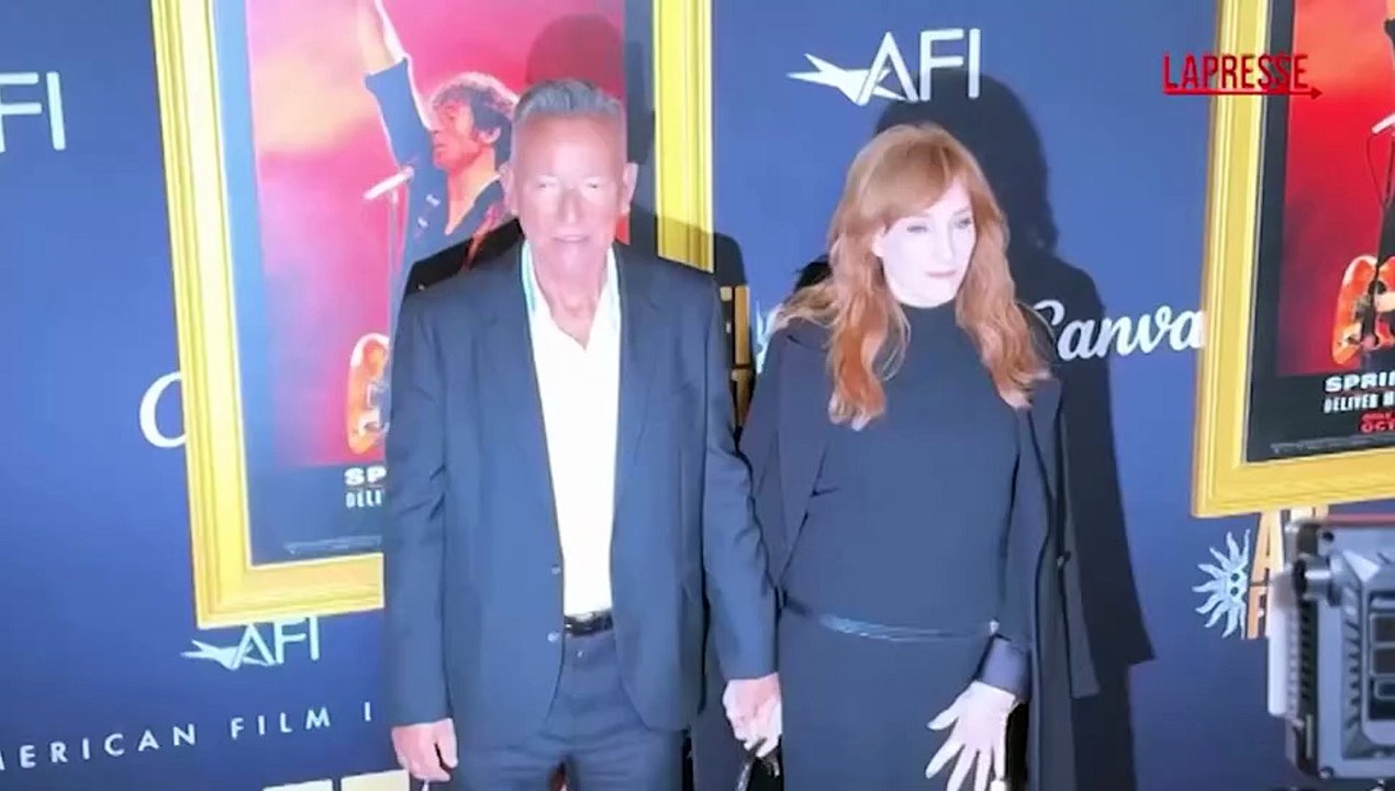 Los Angeles, Bruce Springsteen alla premier di "Springsteen: Deliver Me From Nowhere"