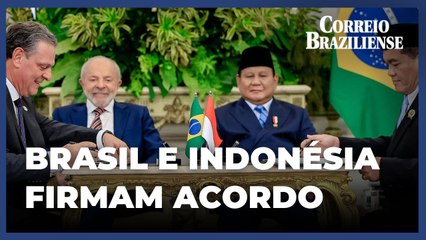 Durante visita de Lula, Brasil e Indonésia assinam acordos de cooperação