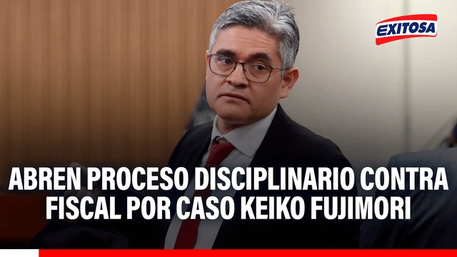 José Domingo Pérez: Abren proceso disciplinario contra fiscal por caso Keiko Fujimori
