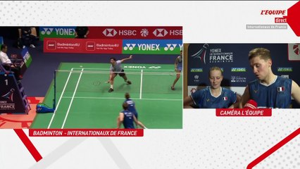 Thom Gicquel : « On s'est fait très peur » - Badminton - Internationaux de France