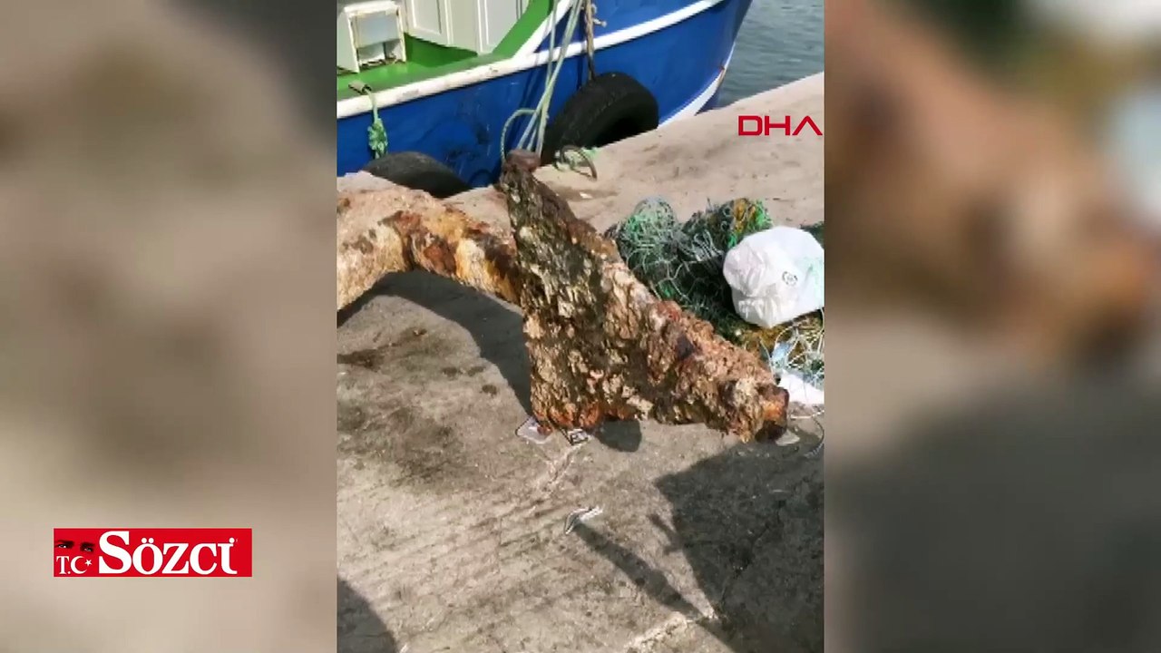 Çanakkale’de balıkçıların ağına takıldı: Tam 3 ton...