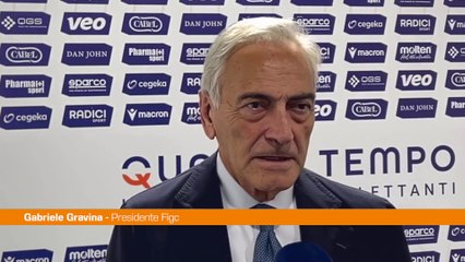 Gravina "Mondiali? Dobbiamo fare di tutto per non deludere Italia"