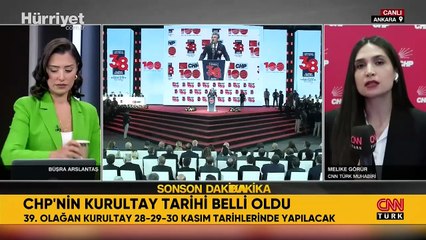 CHP 39'uncu Olağan Kurultay tarihi belli oldu