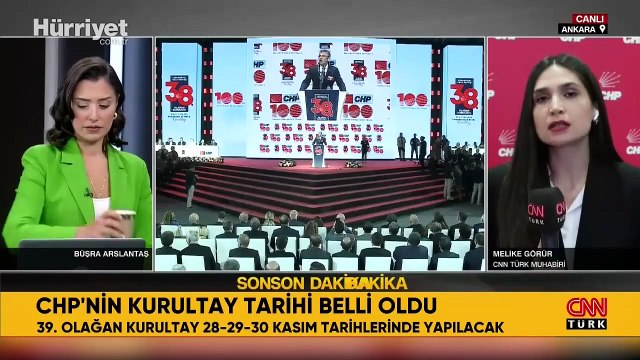 CHP 39'uncu Olağan Kurultay tarihi belli oldu
