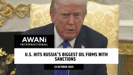 U.S. hits Russia's biggest oil firms with sanctions