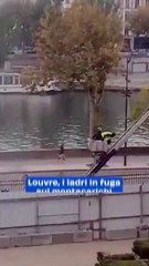 Louvre, i ladri in fuga sul montacarichi