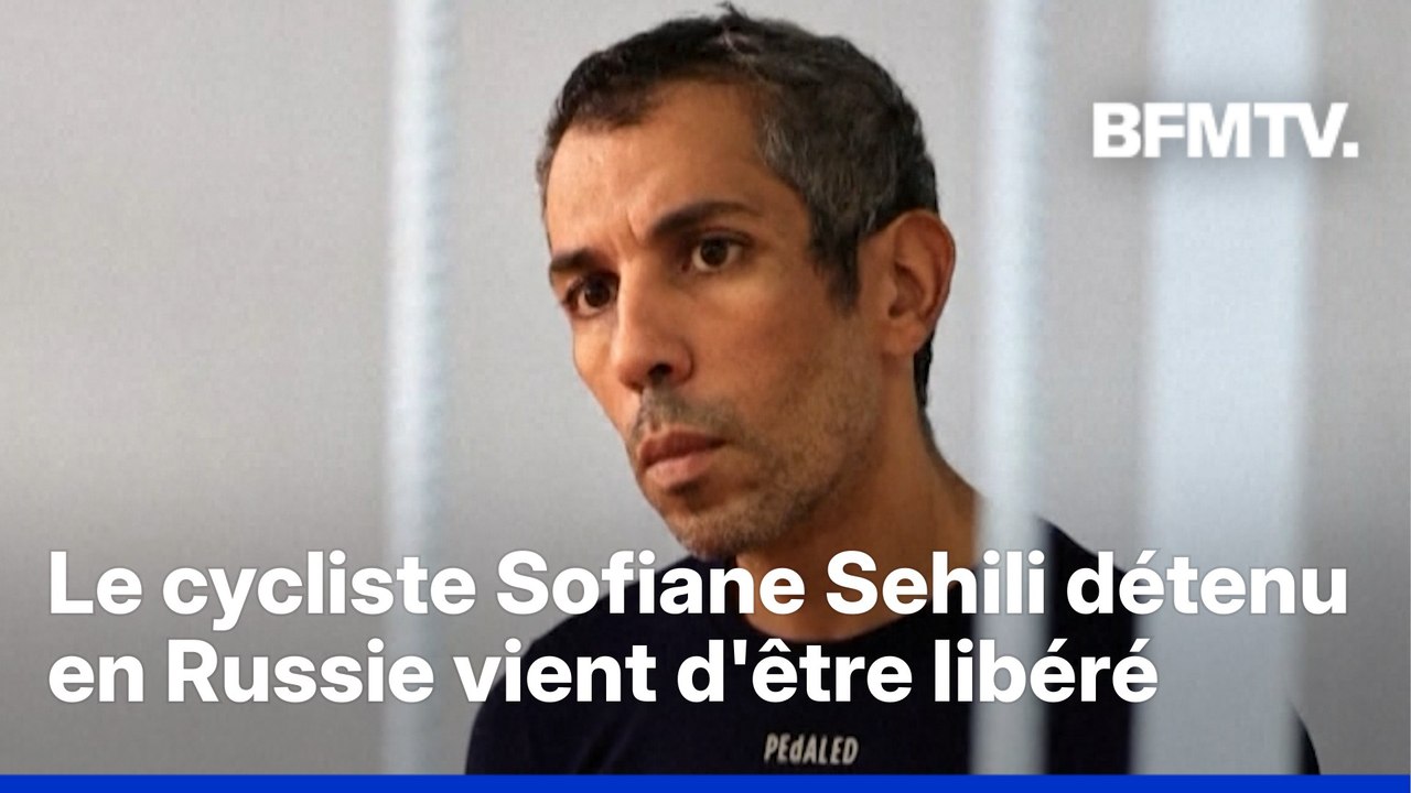 Le cycliste français Sofiane Sehili a été libéré après 52 jours de prison en Russie