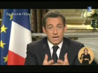 Voeux de Monsieur NICOLAS SARKOZY 2008