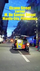 Elcano Street corner De Santos Street in Manila City, Philippines
