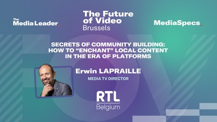 The Future of Video Brussels : how to “enchant” local content in the era of platforms