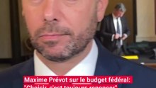 Maxime Prévot sur le budget fédéral: "On ne va pas trouver 10 milliards d'euros sous le sabot d'un cheval"