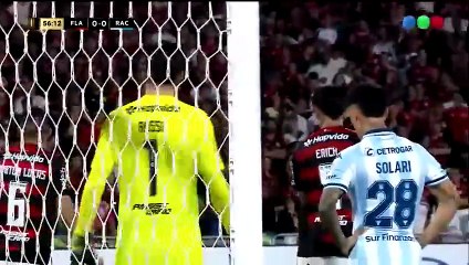 No le cobraron un gol a la Academia - Flamengo vs. Racing - Libertadores 2025