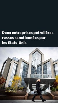Pour la première fois, Trump sanctionne deux compagnies russes