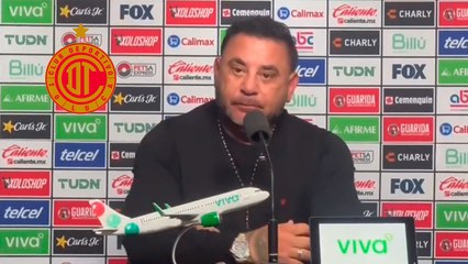 Turco Mohamed descontento con el terreno de juego en el Tijuana vs. Toluca: "No se podía triangular, la cancha estaba seca"