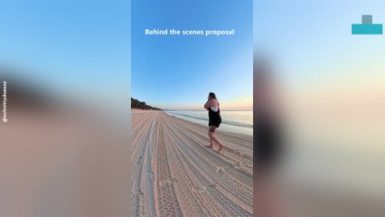 Breathtaling Proposal Captured Behind the Scenes