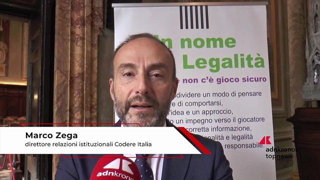 Giochi: Zega (Codere Italia), ‘riunire istituzioni del settore per discutere su presidi di controllo’