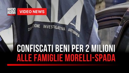 Confiscati beni per 2 milioni alle famiglie Morelli-Spada