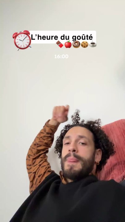 Tu prends quoi au goûté ?🍩🍪☕️🍎